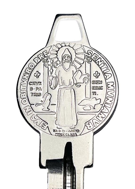 St Benedict Medal Key Blank