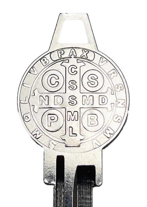 St Benedict Medal Key Blank