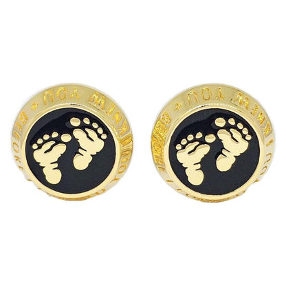 Choose Life 14K Gold Plated Cufflinks